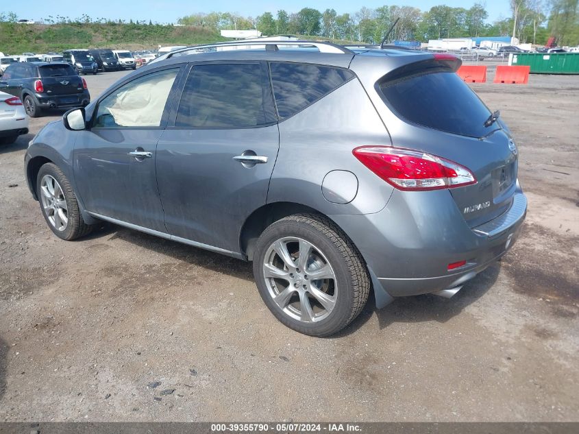 2014 Nissan Murano Le VIN: JN8AZ1MW9EW523895 Lot: 39355790