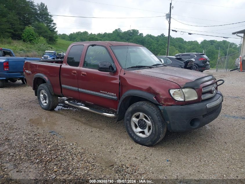 2003 Toyota Tundra Sr5 V8 VIN: 5TBBT44183S334006 Lot: 39355793