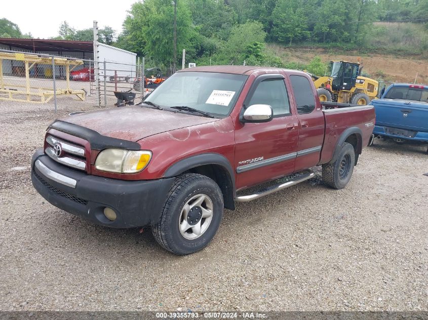 2003 Toyota Tundra Sr5 V8 VIN: 5TBBT44183S334006 Lot: 39355793