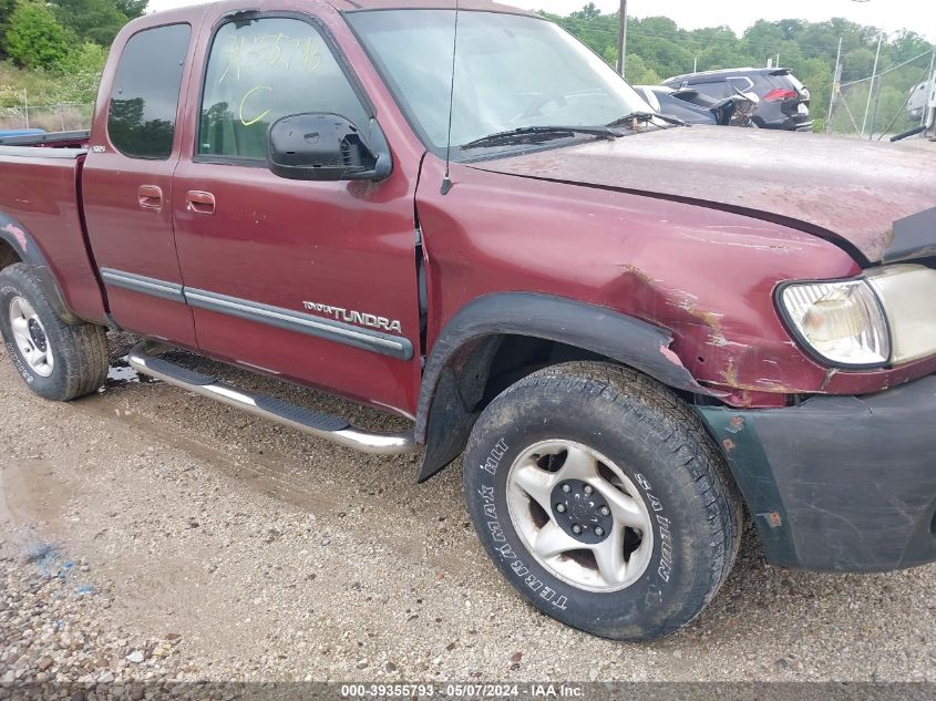 2003 Toyota Tundra Sr5 V8 VIN: 5TBBT44183S334006 Lot: 39355793