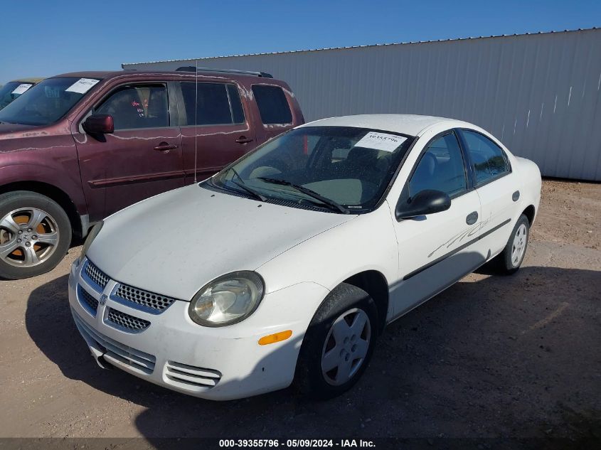 2003 Dodge Neon Se VIN: 1B3ES26C73D109163 Lot: 39355796