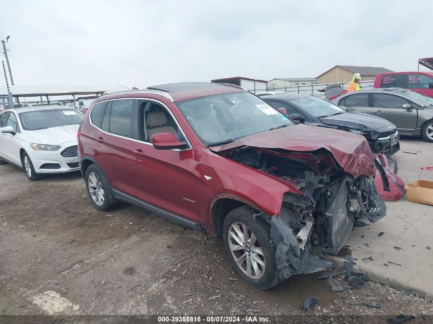 2011 BMW X3 xDrive28I VIN: 5UXWX5C55BL702356 Lot: 39355815