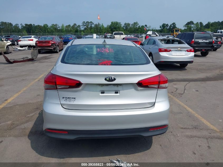 2017 Kia Forte Lx VIN: 3KPFK4A77HE160113 Lot: 39355823