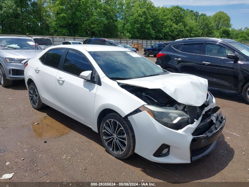 2014 Toyota Corolla L/Le/Le Plus/Le Premium/S/S Plus/S Premium VIN: 2T1BURHE7EC160665 Lot: 39355824