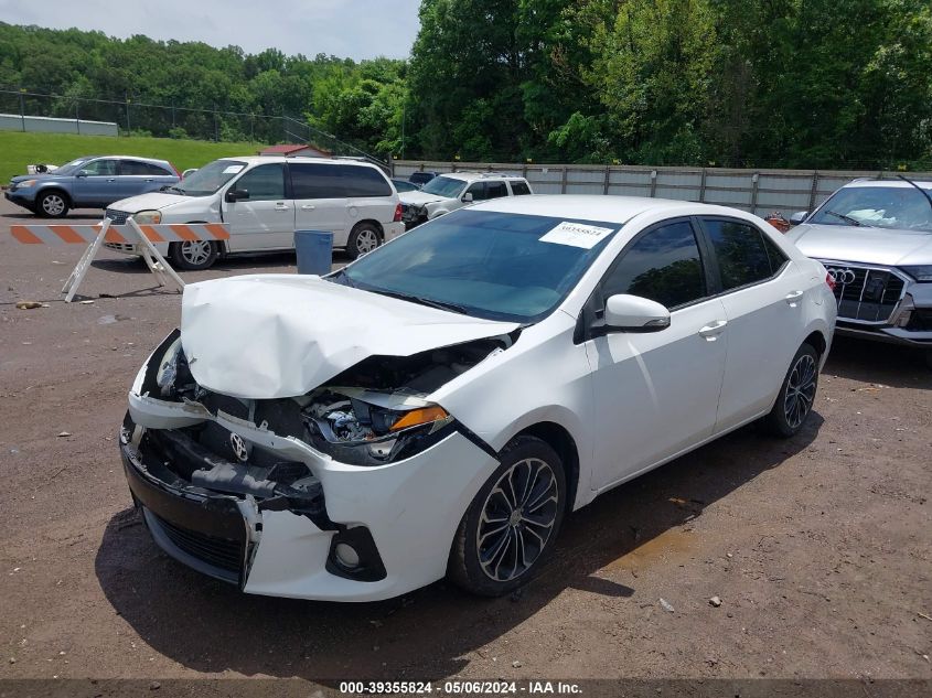 2014 Toyota Corolla L/Le/Le Plus/Le Premium/S/S Plus/S Premium VIN: 2T1BURHE7EC160665 Lot: 39355824