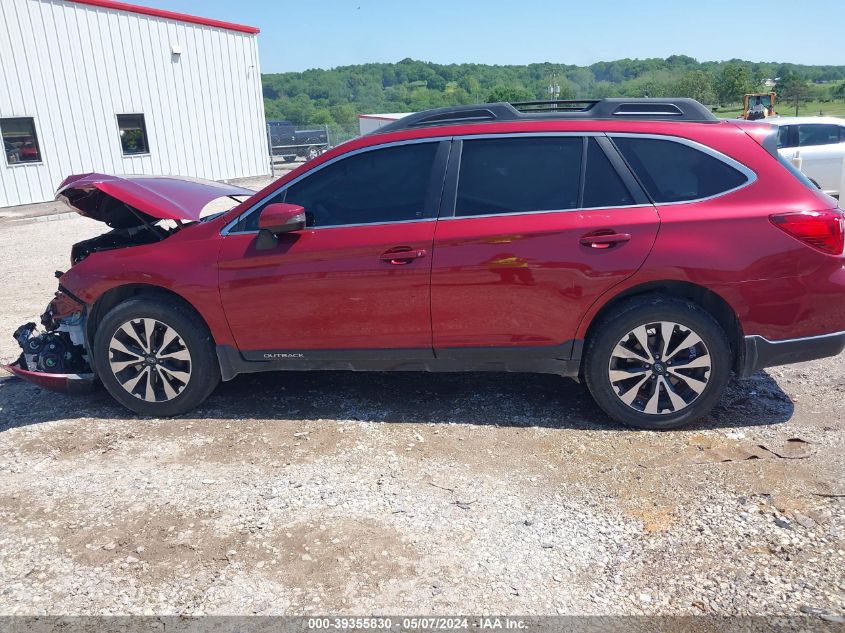 2015 Subaru Outback 2.5I Limited VIN: 4S4BSBJC5F3327097 Lot: 39355830