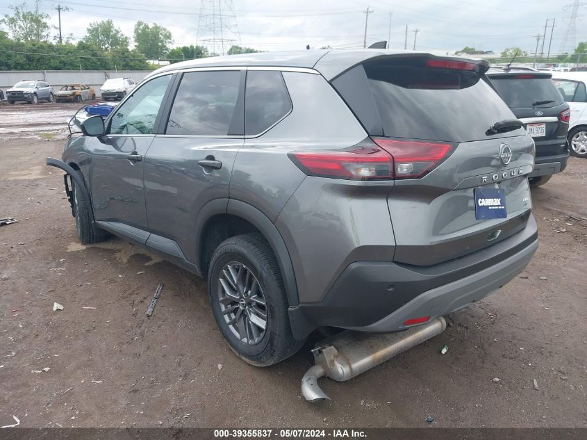 2023 Nissan Rogue S Intelligent Awd VIN: 5N1BT3AB7PC746418 Lot: 39355837