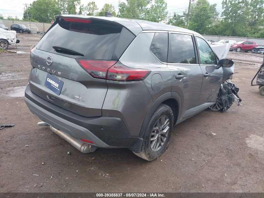 2023 Nissan Rogue S Intelligent Awd VIN: 5N1BT3AB7PC746418 Lot: 39355837