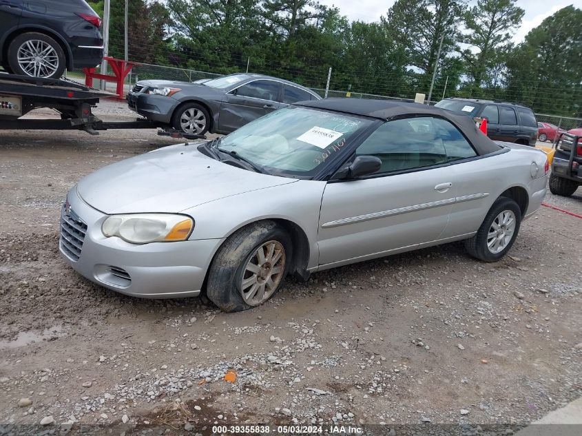 2004 Chrysler Sebring Gtc VIN: 1C3EL75R74N190096 Lot: 39355838