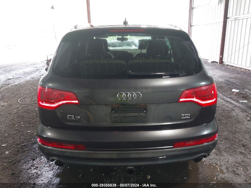 2012 Audi Q7 3.0 Tdi Premium VIN: WA1LMBFE1CD002685 Lot: 39355839