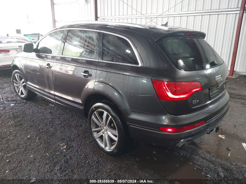 2012 Audi Q7 3.0 Tdi Premium VIN: WA1LMBFE1CD002685 Lot: 39355839