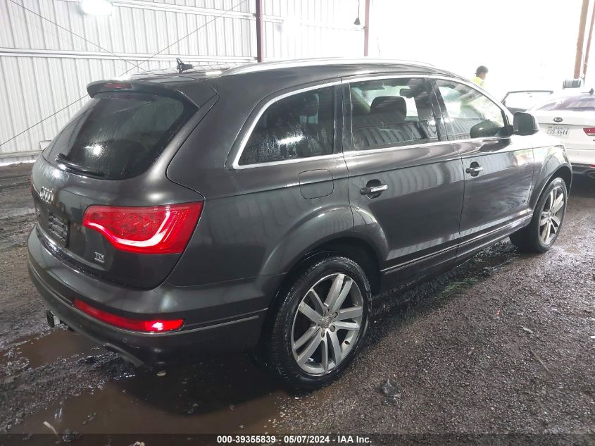 2012 Audi Q7 3.0 Tdi Premium VIN: WA1LMBFE1CD002685 Lot: 39355839