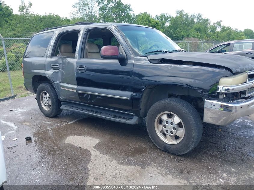 2001 Chevrolet Tahoe Lt VIN: 1GNEC13T41R109445 Lot: 39355840