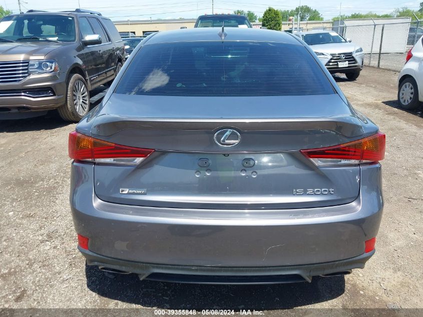 2017 Lexus Is 200T VIN: JTHBA1D27H5044680 Lot: 39355848