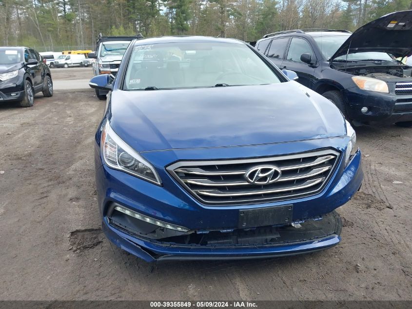 2016 Hyundai Sonata Sport VIN: 5NPE34AFXGH284578 Lot: 39355849