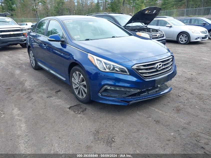 2016 HYUNDAI SONATA SPORT - 5NPE34AFXGH284578