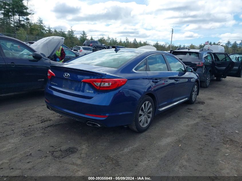 2016 Hyundai Sonata Sport VIN: 5NPE34AFXGH284578 Lot: 39355849