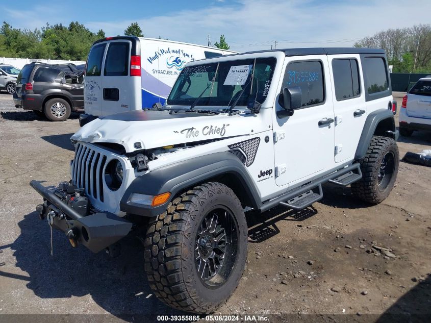 2023 Jeep Wrangler 4-Door Sport Altitude 4X4 VIN: 1C4HJXDG0PW674091 Lot: 39355885