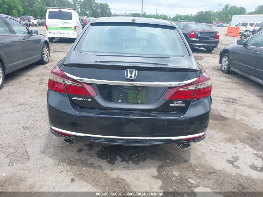 2016 Honda Accord Touring VIN: 1HGCR3F95GA012516 Lot: 39355897