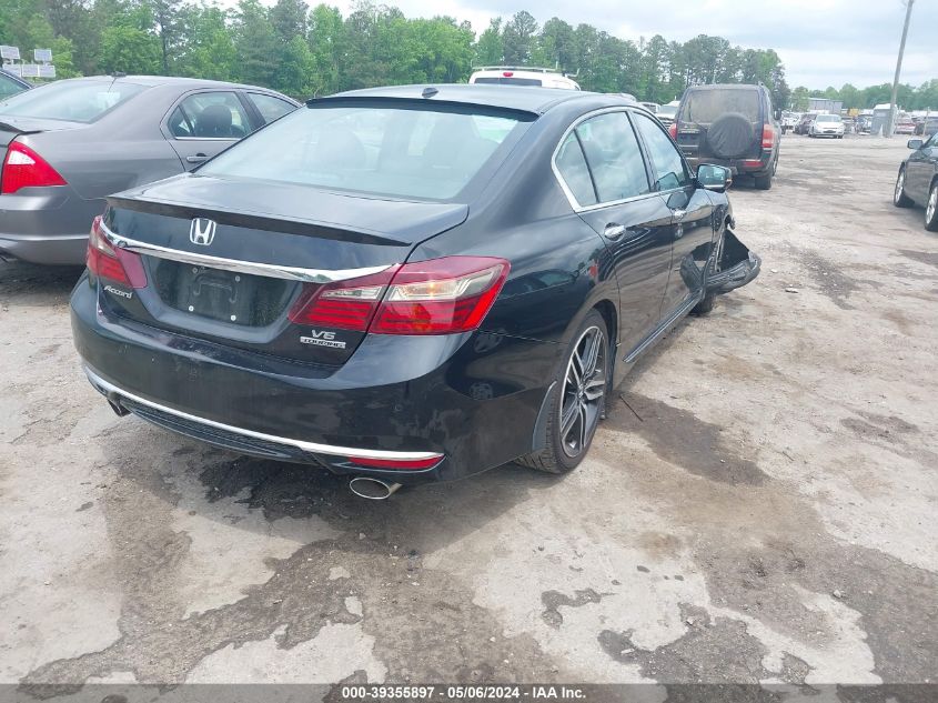 2016 Honda Accord Touring VIN: 1HGCR3F95GA012516 Lot: 39355897