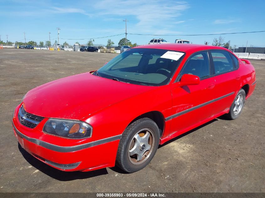 2000 Chevrolet Impala Ls VIN: 2G1WH55K9Y9284426 Lot: 39355903