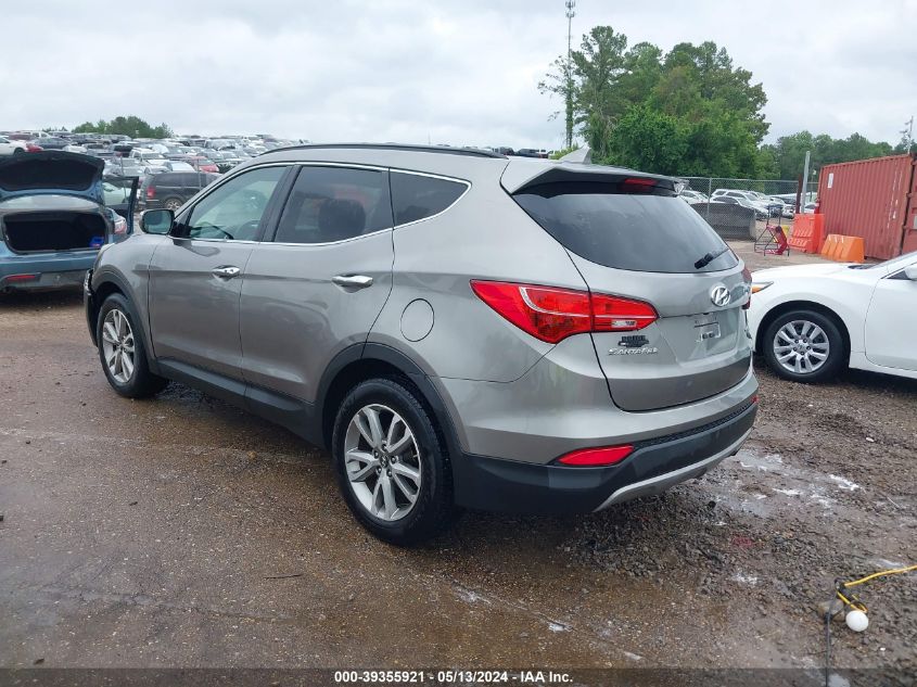 2014 HYUNDAI SANTA FE SPORT 2.0L TURBO - 5XYZUDLA3EG124885