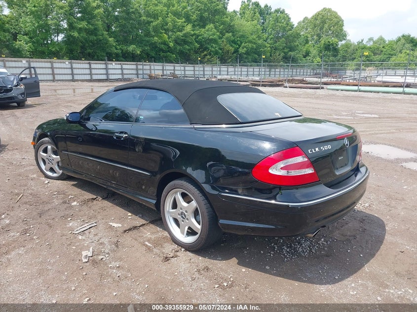 2004 Mercedes-Benz Clk 500 VIN: WDBTK75G34T020509 Lot: 39355929