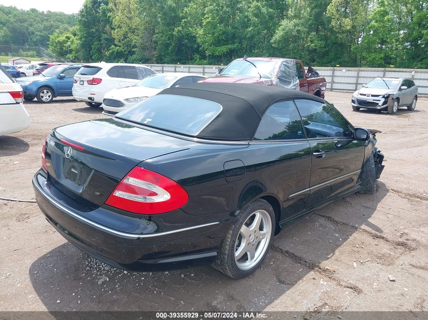 2004 Mercedes-Benz Clk 500 VIN: WDBTK75G34T020509 Lot: 39355929