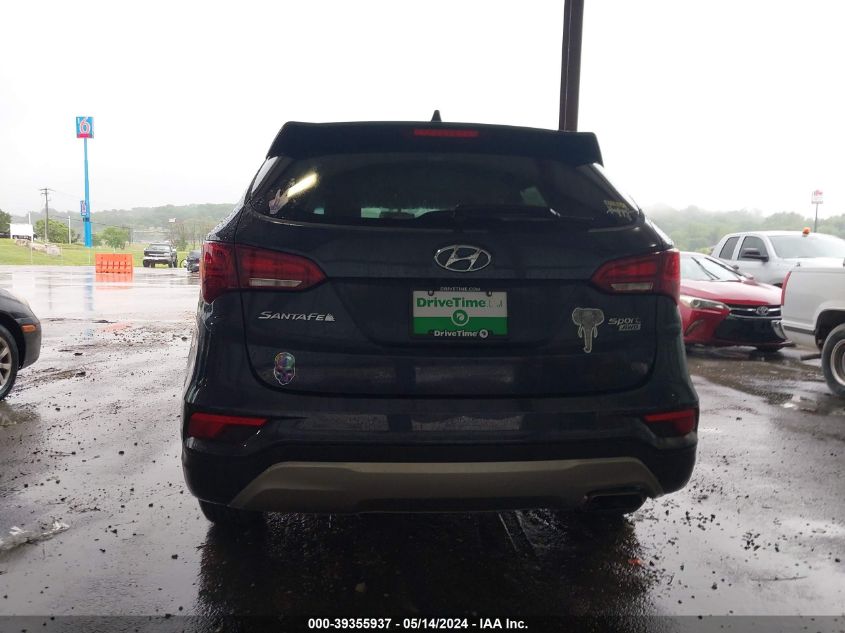 2017 Hyundai Santa Fe Sport 2.4L VIN: 5NMZUDLB0HH035567 Lot: 39355937