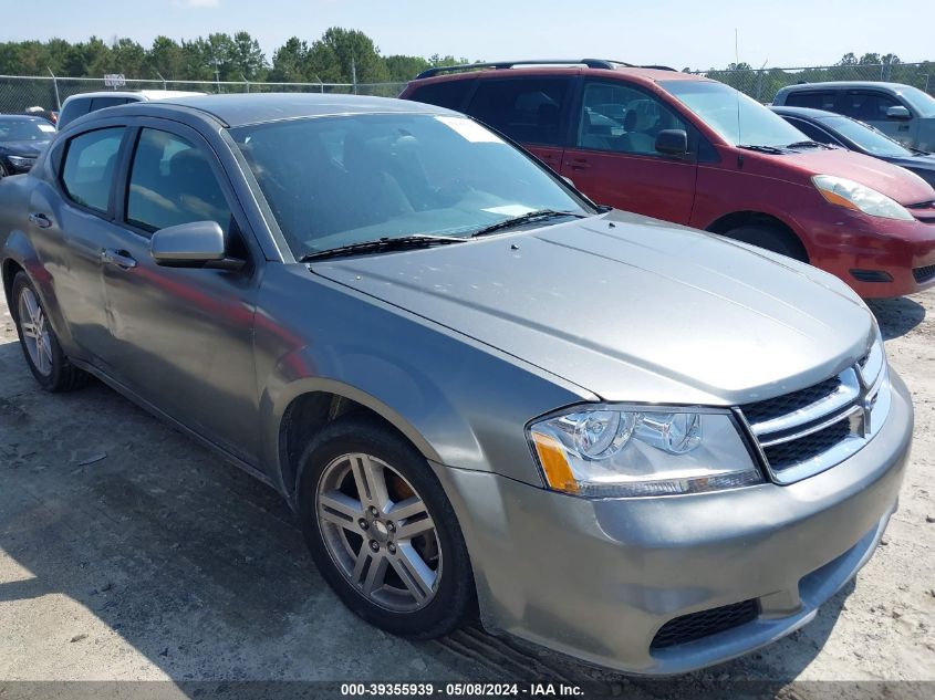 2012 Dodge Avenger Sxt VIN: 1C3CDZCBXCN293422 Lot: 39355939