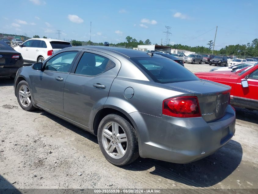 2012 Dodge Avenger Sxt VIN: 1C3CDZCBXCN293422 Lot: 39355939