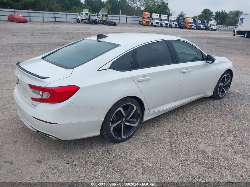 1HGCV1F37MA081201 2021 Honda Accord Sport