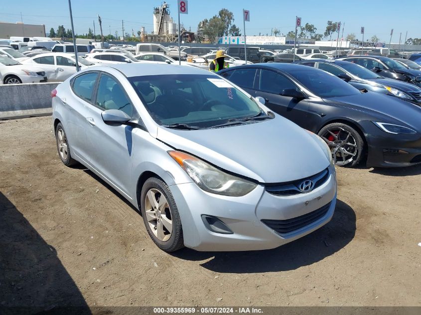 2011 Hyundai Elantra Gls VIN: 5NPDH4AE9BH034987 Lot: 39355969