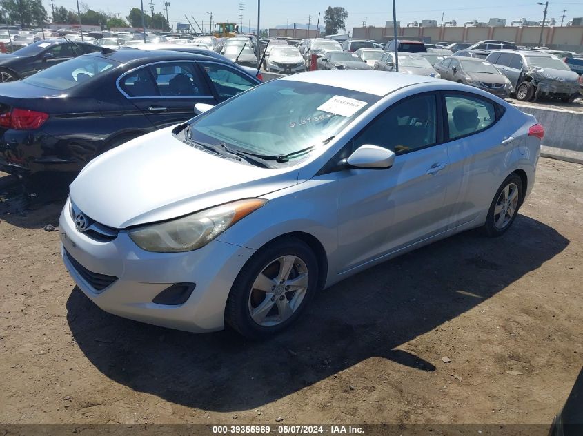 2011 Hyundai Elantra Gls VIN: 5NPDH4AE9BH034987 Lot: 39355969