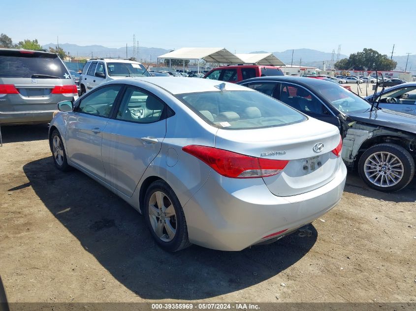 2011 Hyundai Elantra Gls VIN: 5NPDH4AE9BH034987 Lot: 39355969