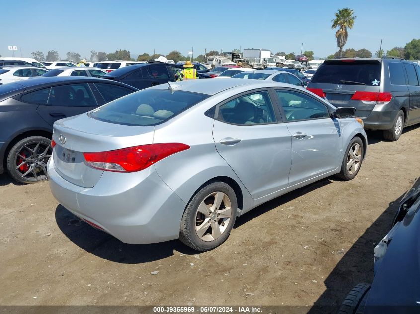 2011 Hyundai Elantra Gls VIN: 5NPDH4AE9BH034987 Lot: 39355969