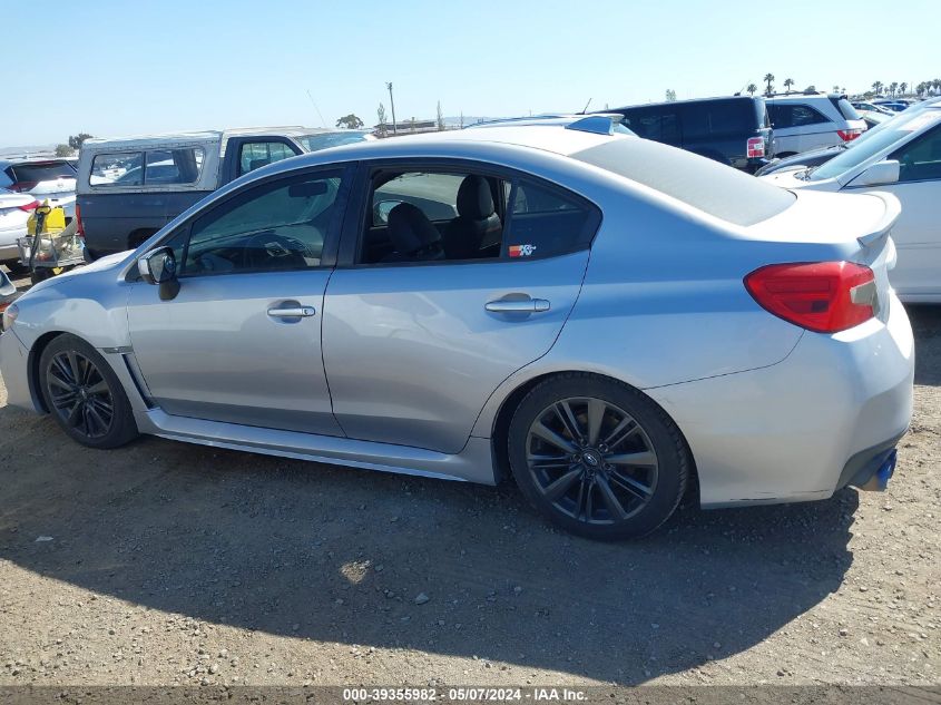 2015 Subaru Wrx Limited VIN: JF1VA1J65F9807989 Lot: 39355982