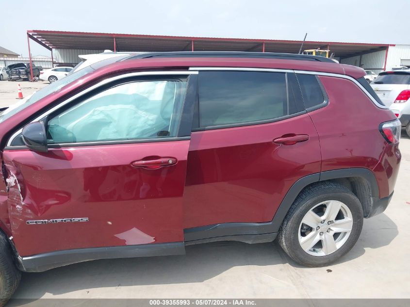 2022 JEEP COMPASS LATITUDE 4X4 - 3C4NJDBB1NT148645