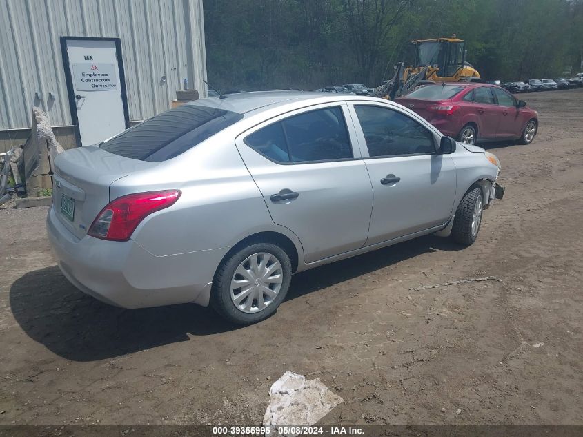 2012 Nissan Versa 1.6 S VIN: 3N1CN7AP0CL833679 Lot: 39355995