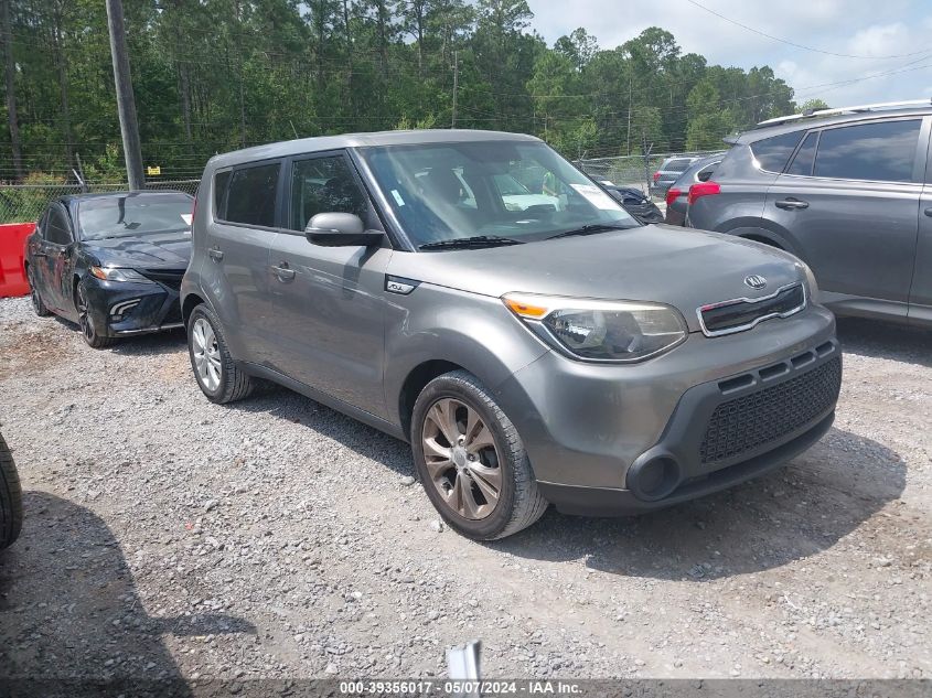 2014 Kia Soul + VIN: KNDJP3A54E7026997 Lot: 39356017