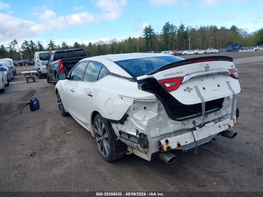 2016 Nissan Maxima 3.5 Sr VIN: 1N4AA6AP1GC376558 Lot: 39356030