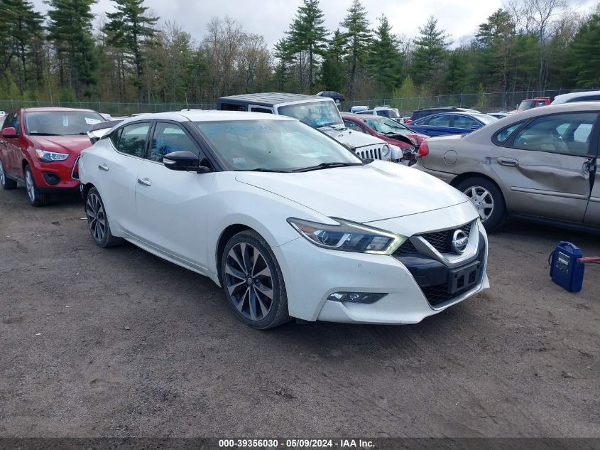 2016 Nissan Maxima 3.5 Sr VIN: 1N4AA6AP1GC376558 Lot: 39356030