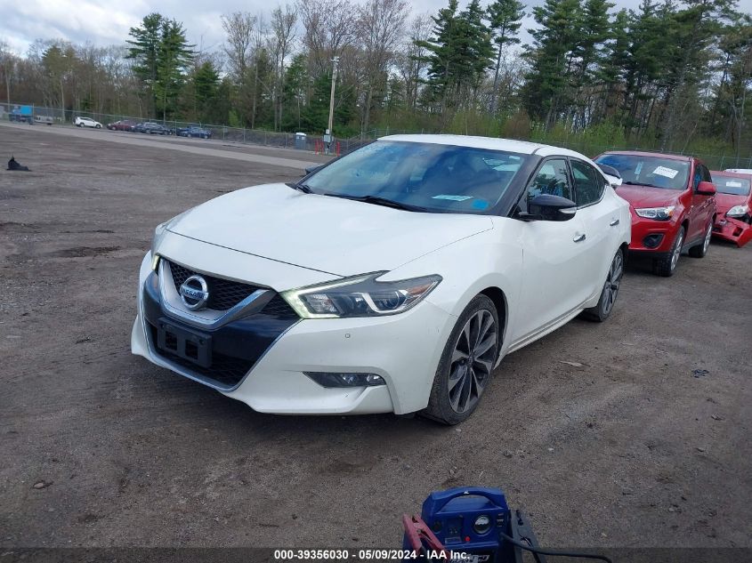 2016 Nissan Maxima 3.5 Sr VIN: 1N4AA6AP1GC376558 Lot: 39356030