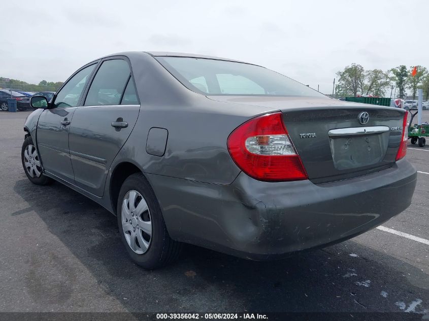 2002 Toyota Camry Le/Se/Xle VIN: JTDBE32K920012113 Lot: 39356042