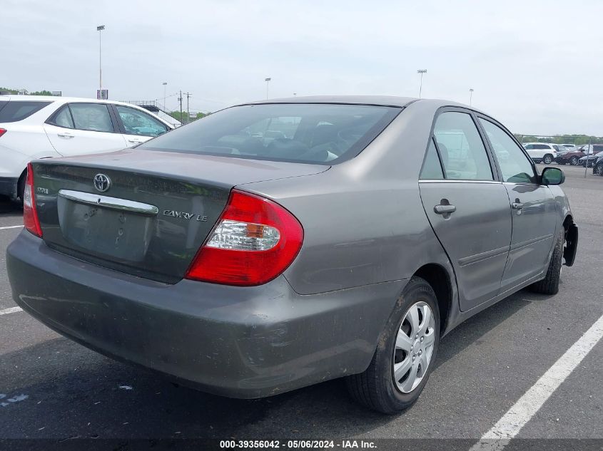 2002 Toyota Camry Le/Se/Xle VIN: JTDBE32K920012113 Lot: 39356042