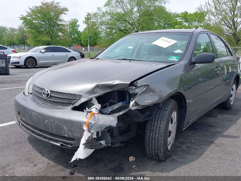 2002 Toyota Camry Le/Se/Xle VIN: JTDBE32K920012113 Lot: 39356042