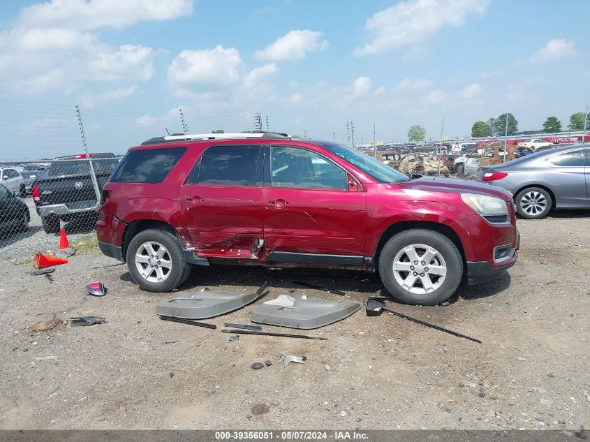 2015 GMC Acadia Sle-2 VIN: 1GKKRPKD2FJ154644 Lot: 39356051