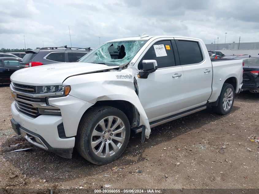 2019 CHEVROLET SILVERADO 1500 K1500 HIGH COUNTRY - 1GCUYHEL5KZ256841