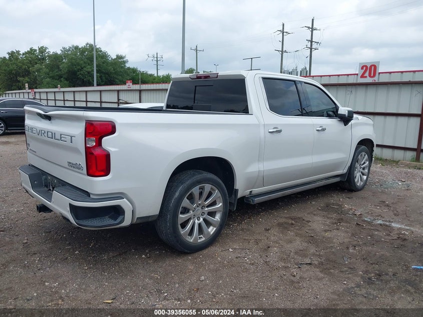 2019 CHEVROLET SILVERADO 1500 K1500 HIGH COUNTRY - 1GCUYHEL5KZ256841