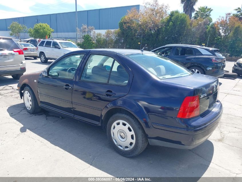 1999 Volkswagen Jetta Gls VIN: 3VWSC29M4XM076651 Lot: 39356057